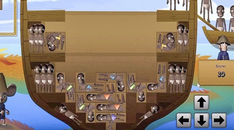 Controverse sur le jeu éducatif Slave Trade