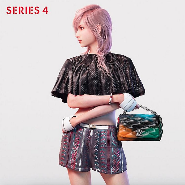 Lightning de Final Fantasy XIII dans la prochaine campagne de Louis Vuitton