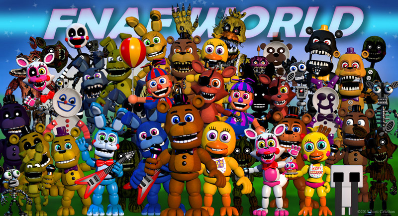 Suppression de Five Nights at Freddy&rsquo;s World sur Steam