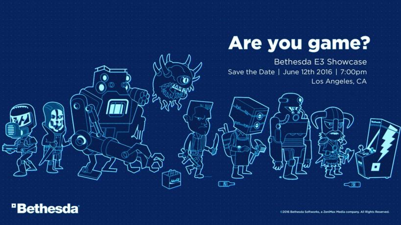 E3 2016 – Bethesda : récapitulatif de annonces et avis personnel