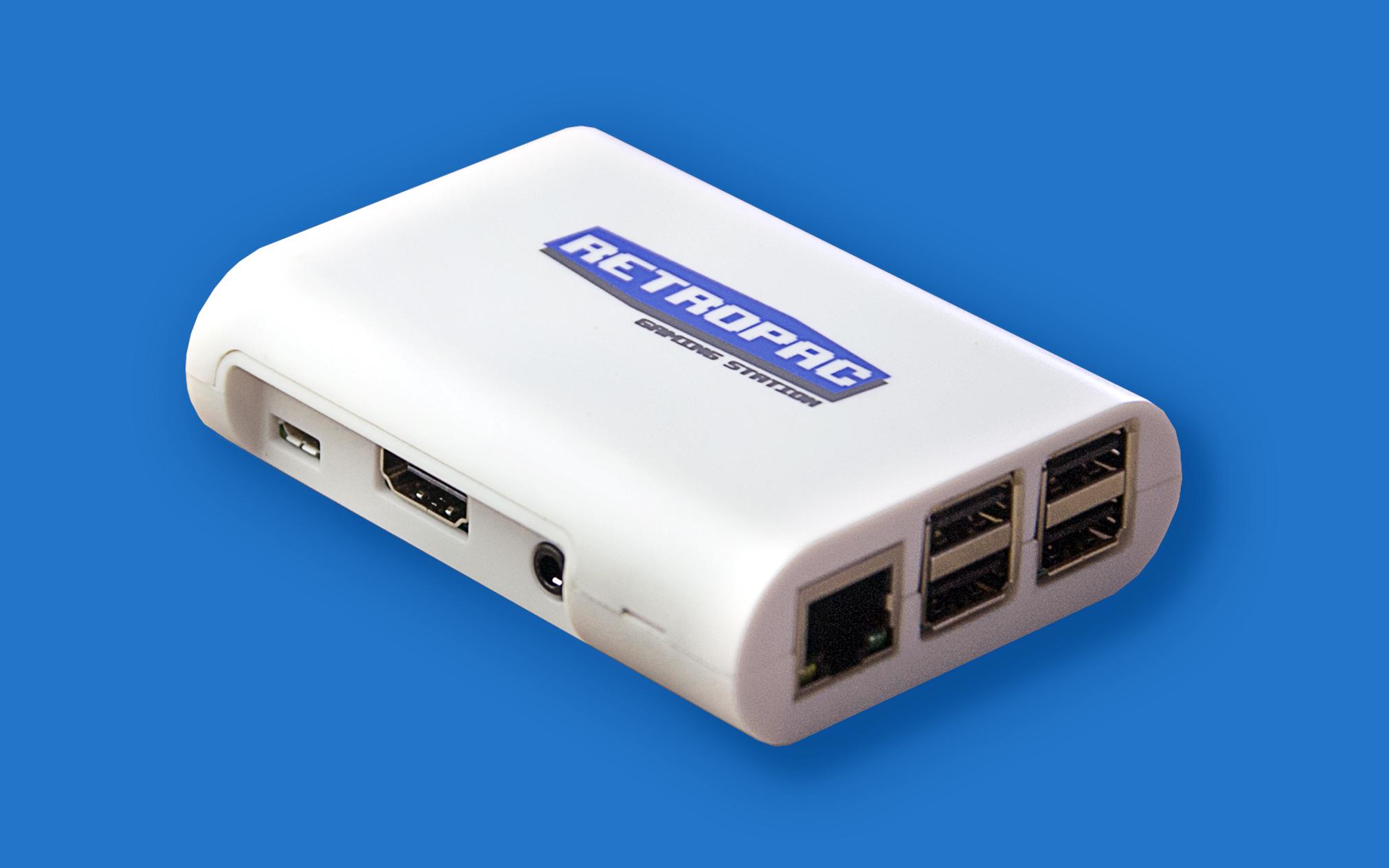 Retropac : la console 100% rétro par Nostalgames