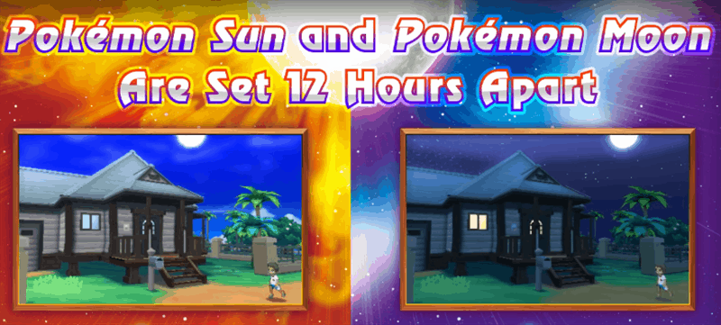 Pokemon Soleil - Lune : Décalage Heure