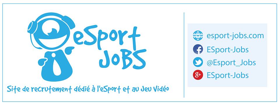 ESport-Jobs : Nouveau site de recrutement dédié aux compétitions de jeux vidéo