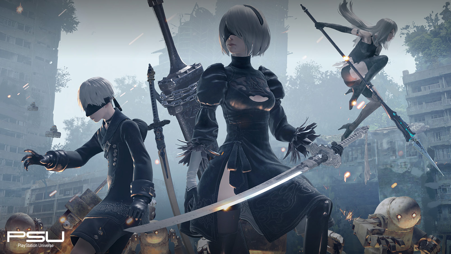 NieR: Automata – les PDG de Square Enix & Platinium Games comme boss
