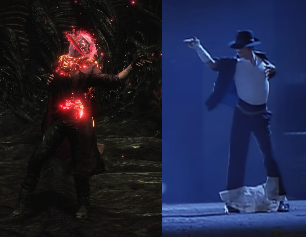 Comparatif entre Dante (avec Dr Faust) et Michael Jackson. 